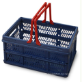 plastic folding basket Fruit vegetable storage crate